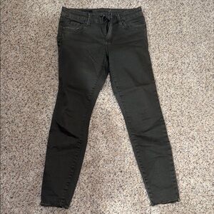 Kut from the Kloth Green Ankle Cropped Jeans